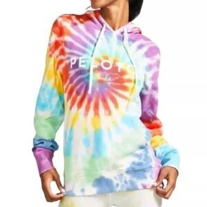 Spiritual Gangster x Peloton Tie Dye Hoodie Unisex Size XS